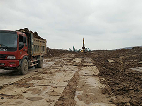重慶鋪路鋼闆案例